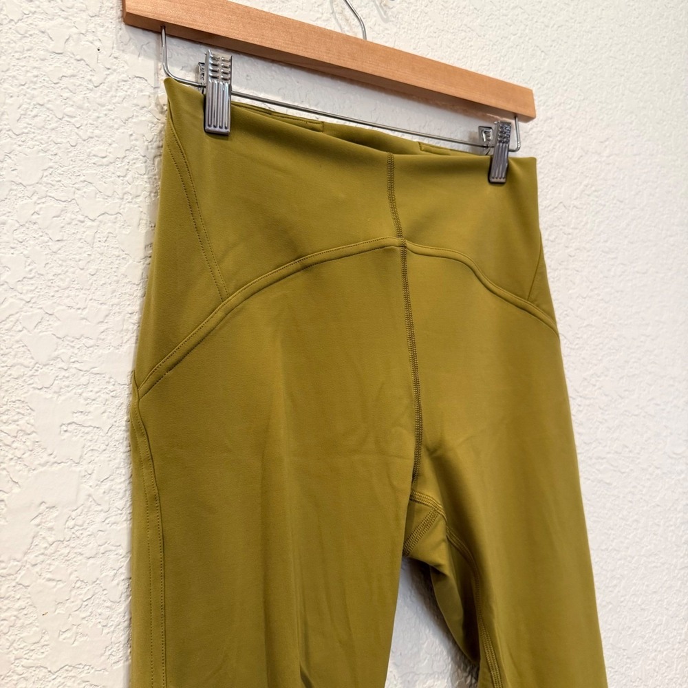 Lululemon Instill High-Rise Tight 25" Auric Gold Size 8 Gym Workout Leggings - Picture 3 of 10